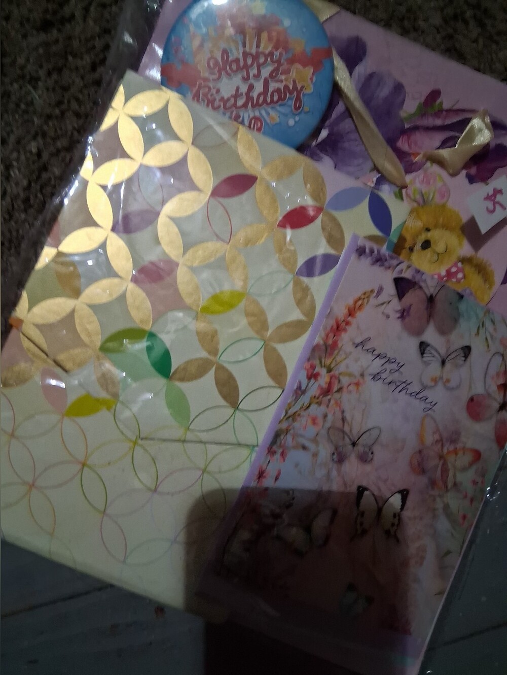 Birthday Card Gift Set Bundle
